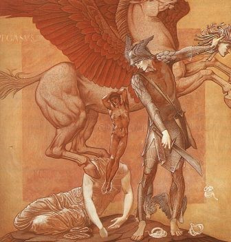 Edward Burne-Jones: The Birth of Pegasus and Chrysaor
